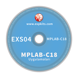 EXS04, MPLAB-C18 UYGULAMALARI